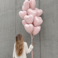 Ballon Herz rosa