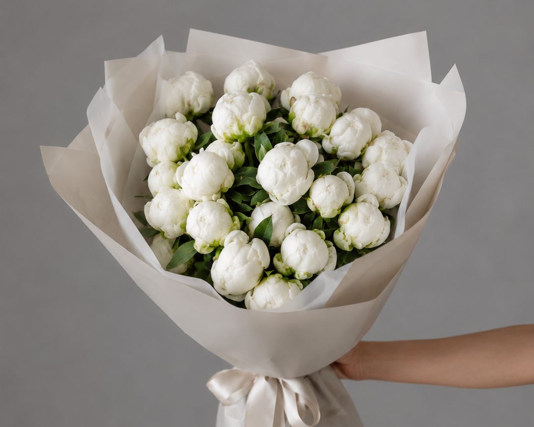 Peony white